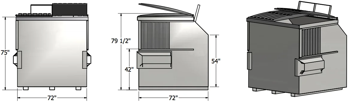 8 Yard Flat Top